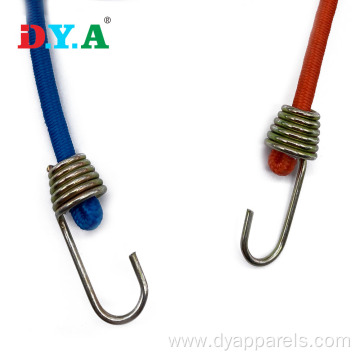 High elasticity 5 mm bungee cord metal clip